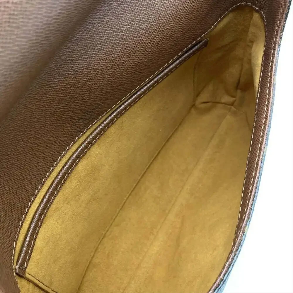 LOUIS VUITTON Brown Monogram Canvas Shoulder Bag